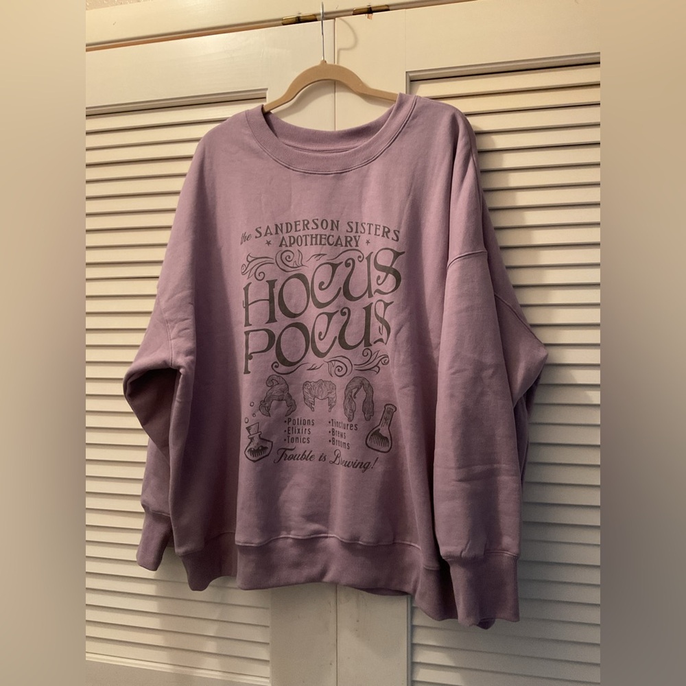 Maurices Hocus Pocus Lavender Sweater